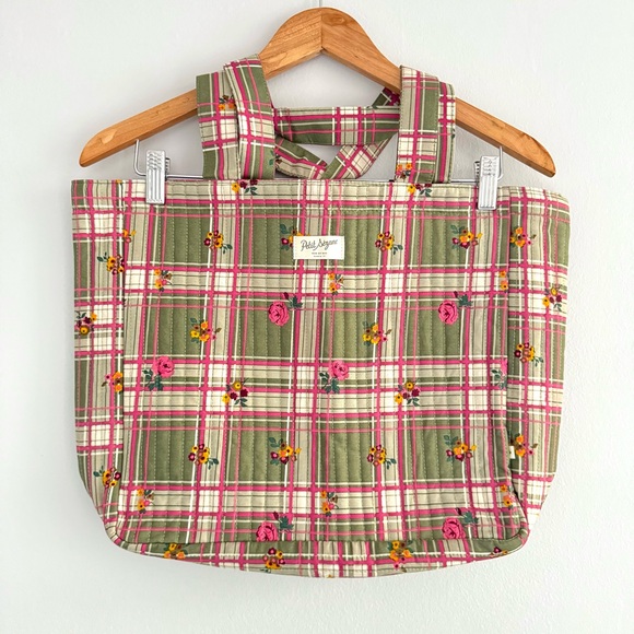 New Petite Sézane Quilted Tote Bag - Picture 2 of 4